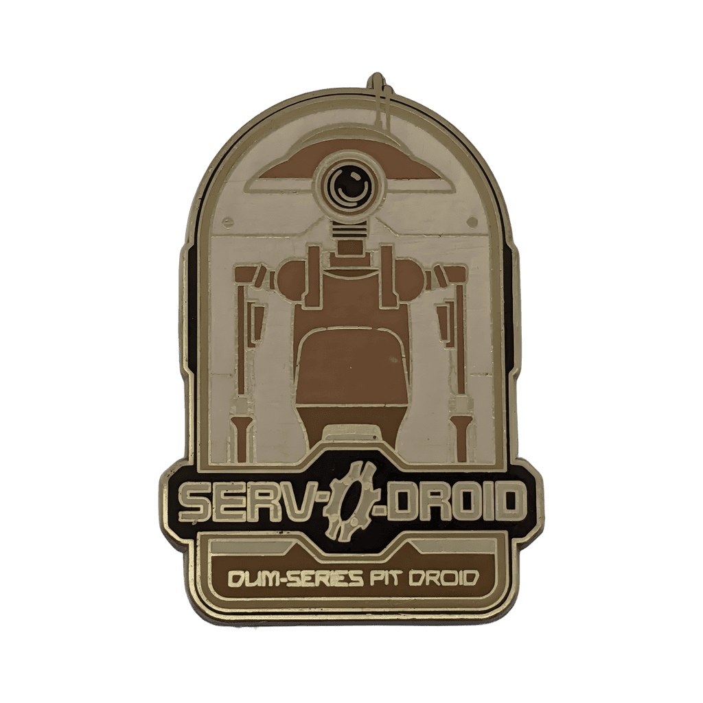 Serv-o-Droid Dum-Series Pit Droid Disney pin