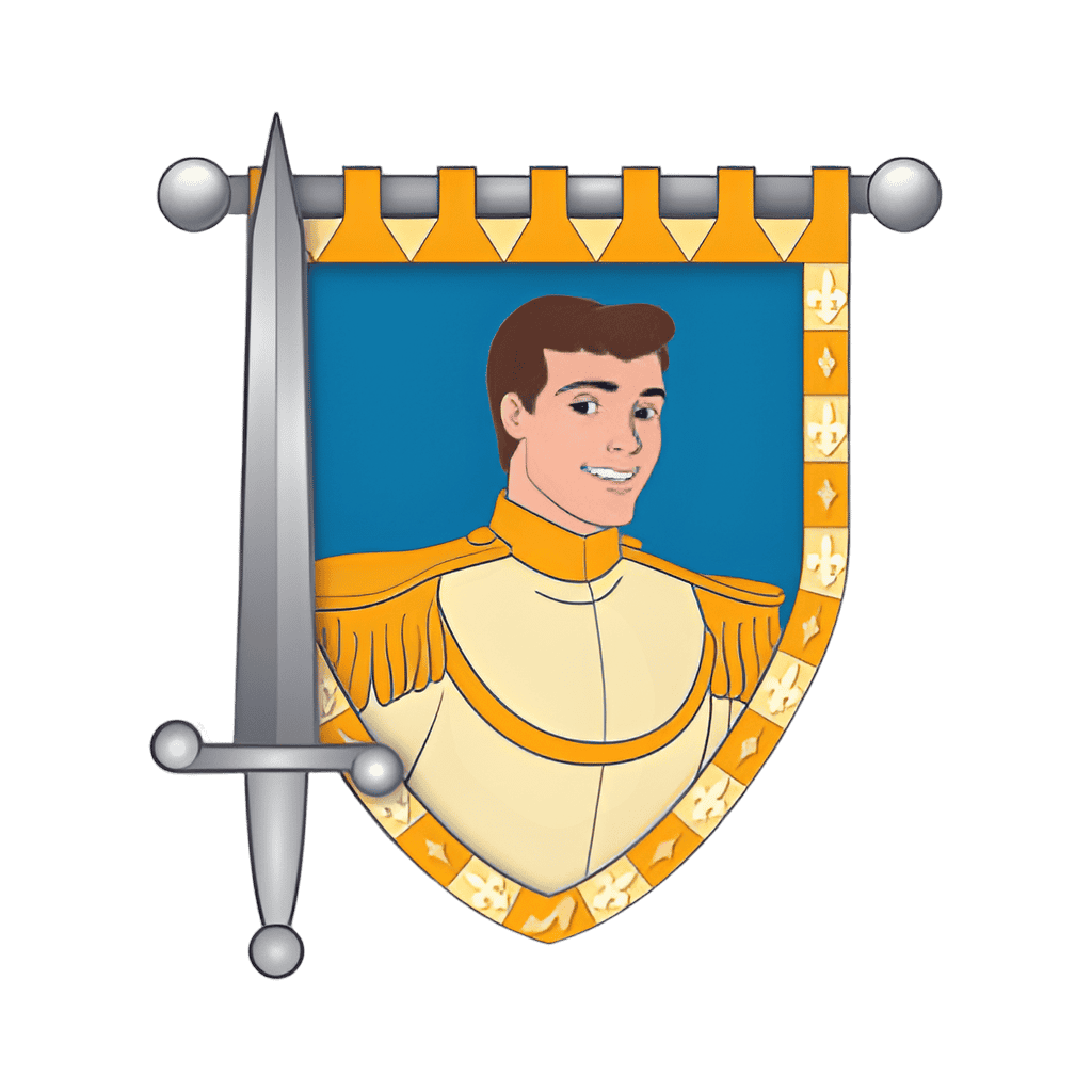 Prince Charming Disney pin
