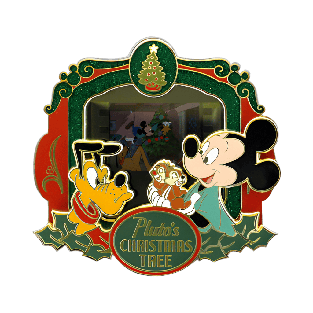 Pluto's Christmas Tree Disney pin