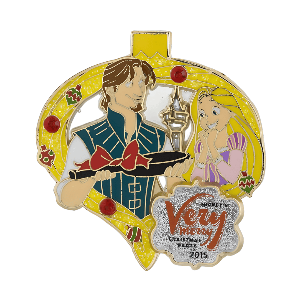 Rapunzel and Flynn Disney pin
