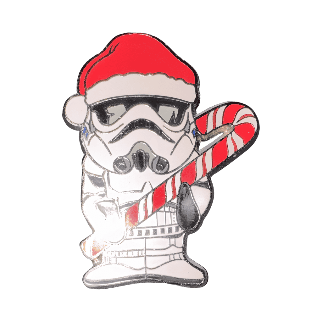 Stormtrooper with Candy Cane DLP Disney pin