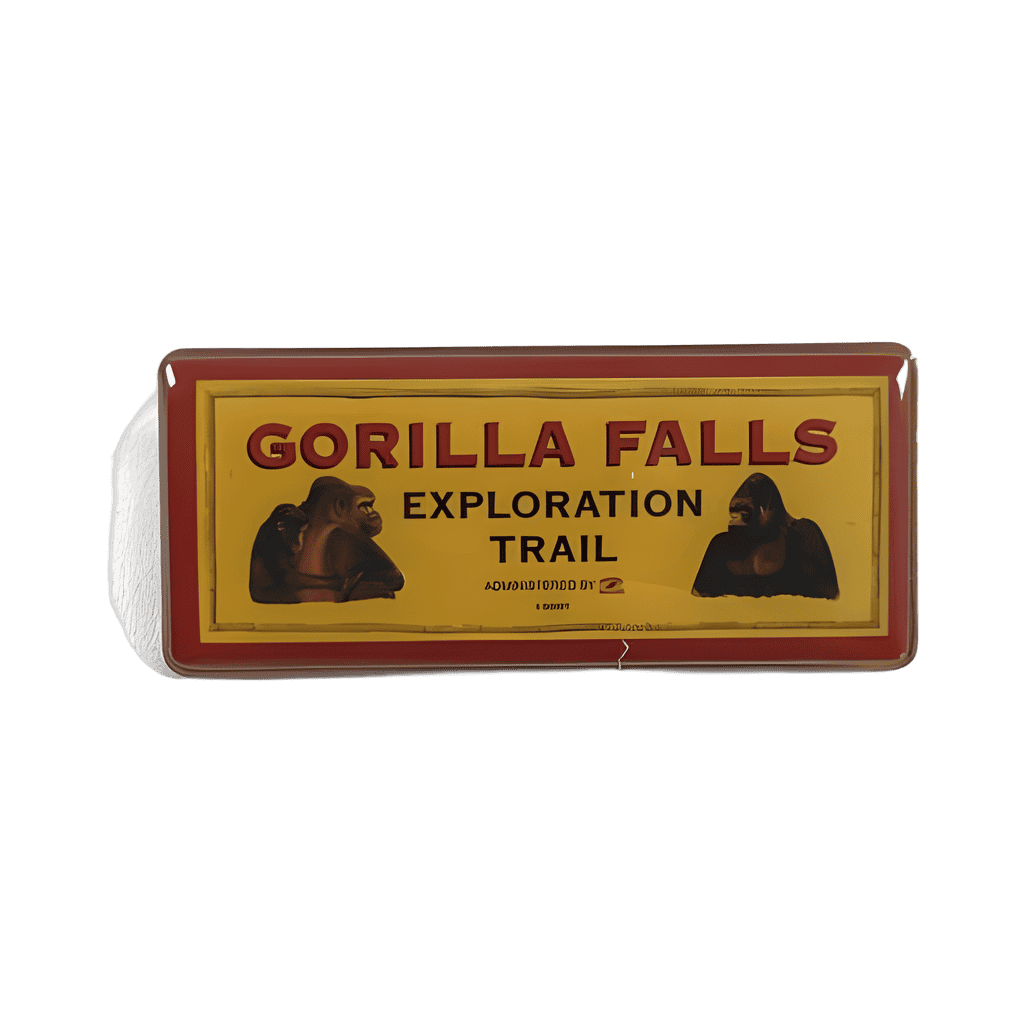Gorilla Falls Exploration Trail Disney pin