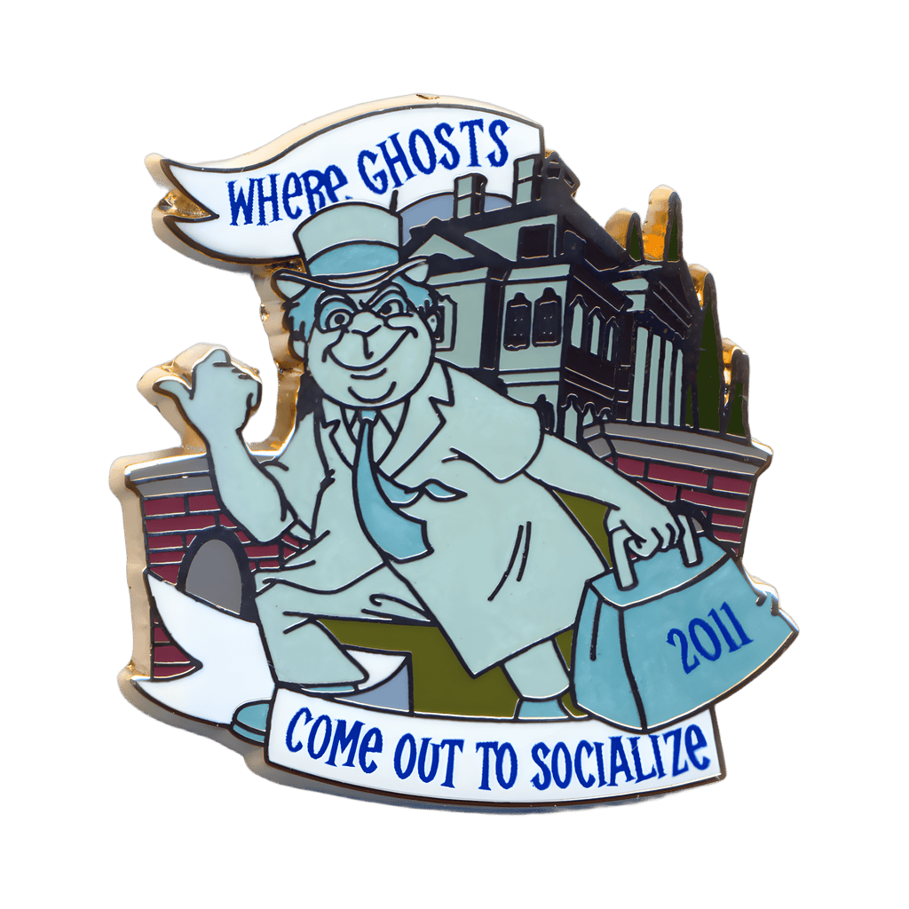 Where Ghosts Come Out to Socialize Disney pin