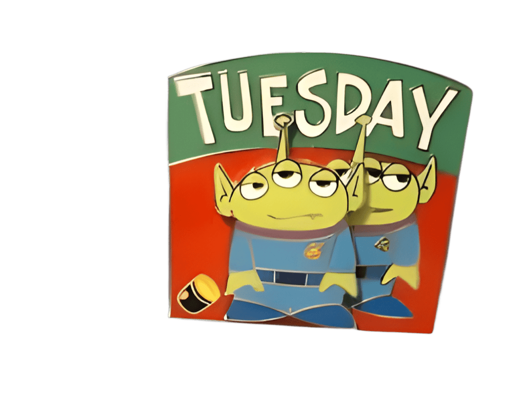 Tuesday Disney pin