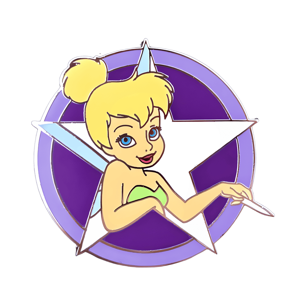 Tinker Bell in Circle Disney pin