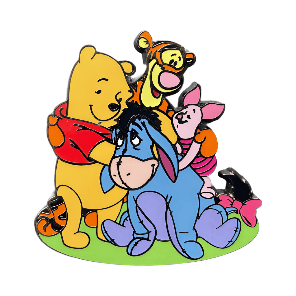 Pooh Gang Group Hug Disney pin