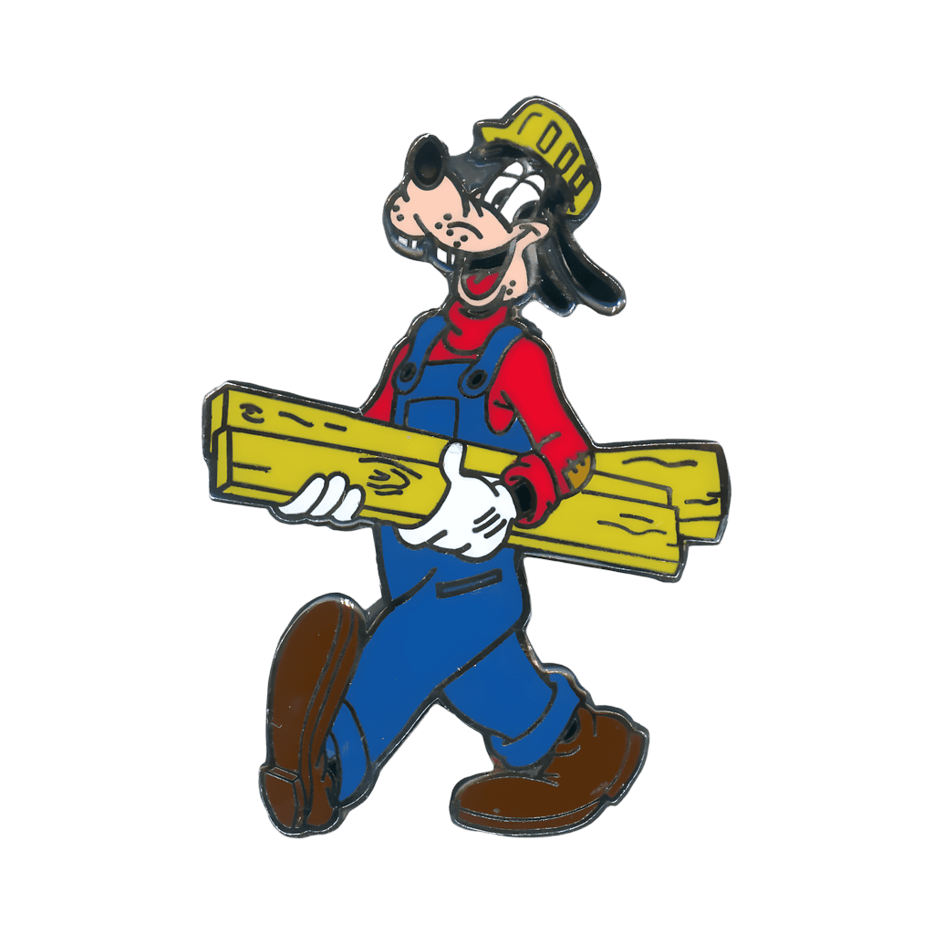 Construction Worker Disney pin