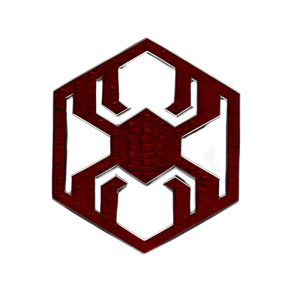 Red Sparkle WEB Logo Disney pin