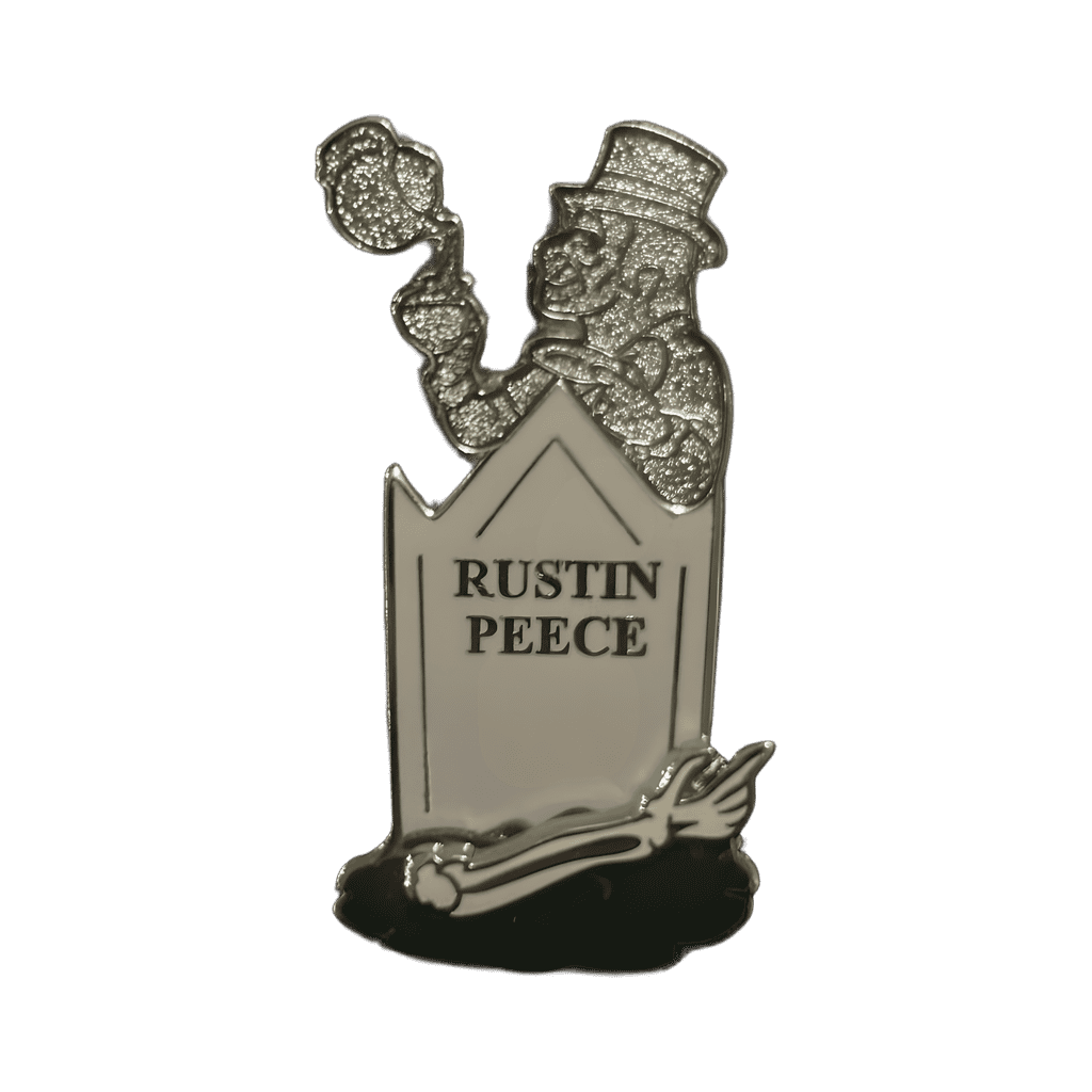 Ghost Drinking Tea: Rustin Peace Disney pin