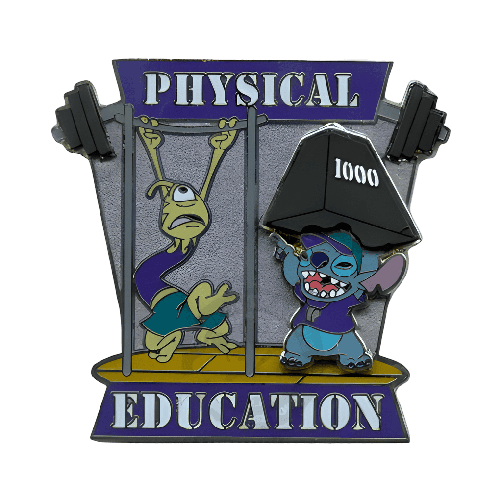 Physical Education – Stitch and Pleakley Disney pin