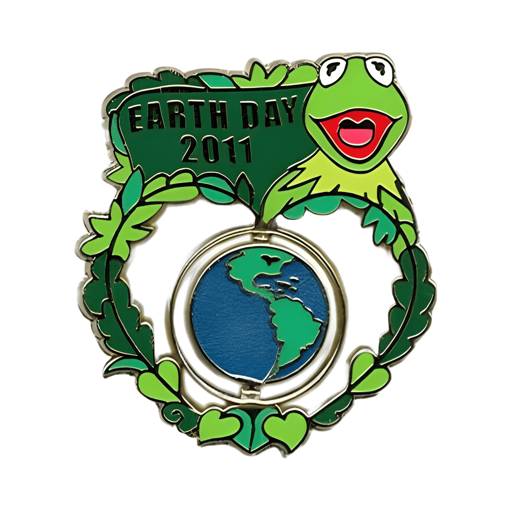 Earth Day 2011 with Kermit (Spinner) Disney pin