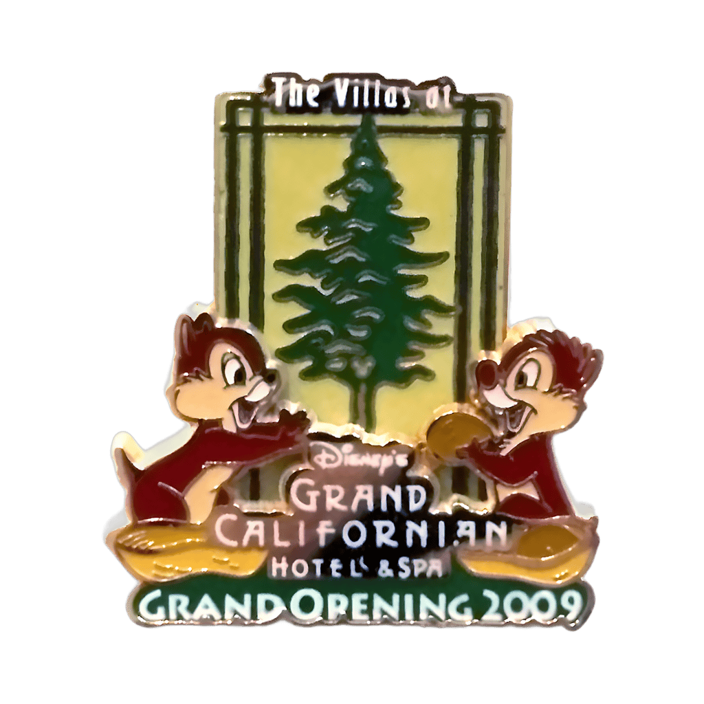 The Villas at Disney’s Grand Calif, Grand Opening 2009 Disney pin