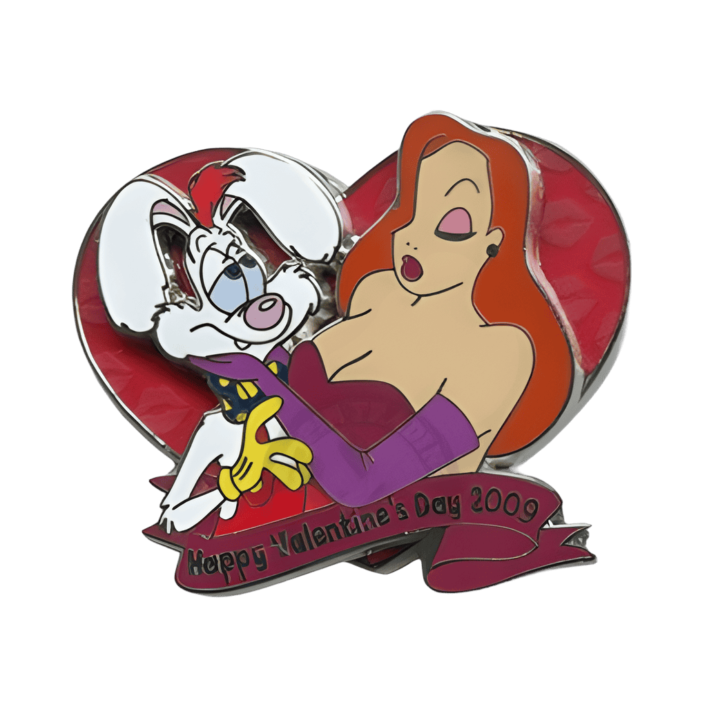 Happy Valentine's Day 2009 - Roger and Jessica Disney pin