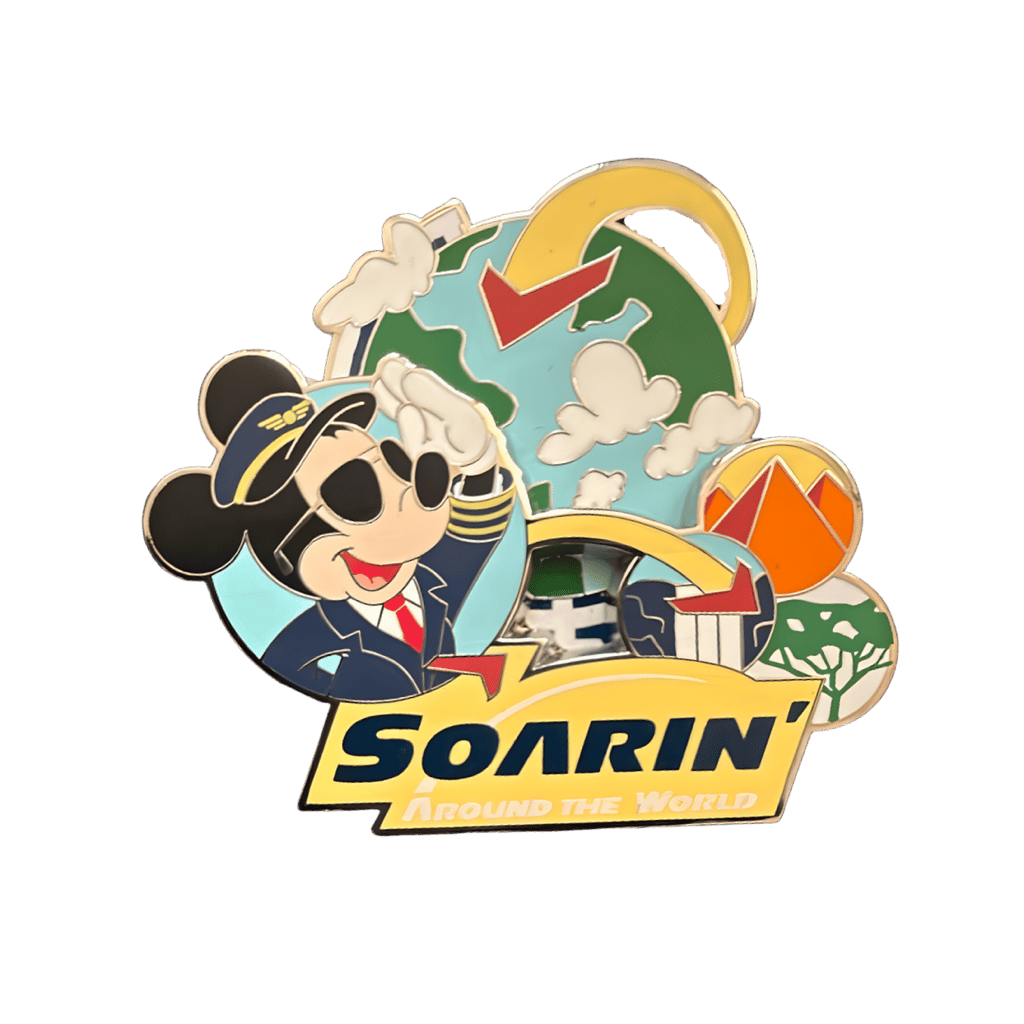 Soarin' Around The World - Captain Mickey Disney pin