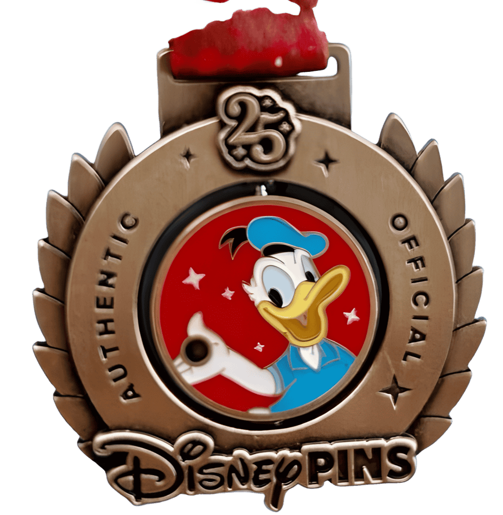 Donald Duck / Artist Proof Spinner as a Medal Disney pin