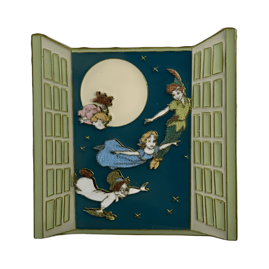 Peter and the Darlings Window Disney pin