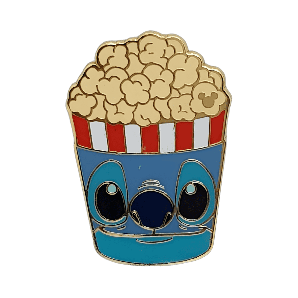 Stitch Popcorn Disney pin