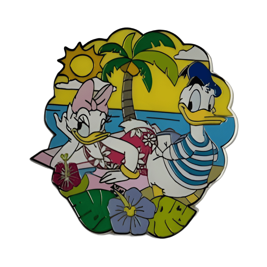 Donald and Daisy Duck Disney pin