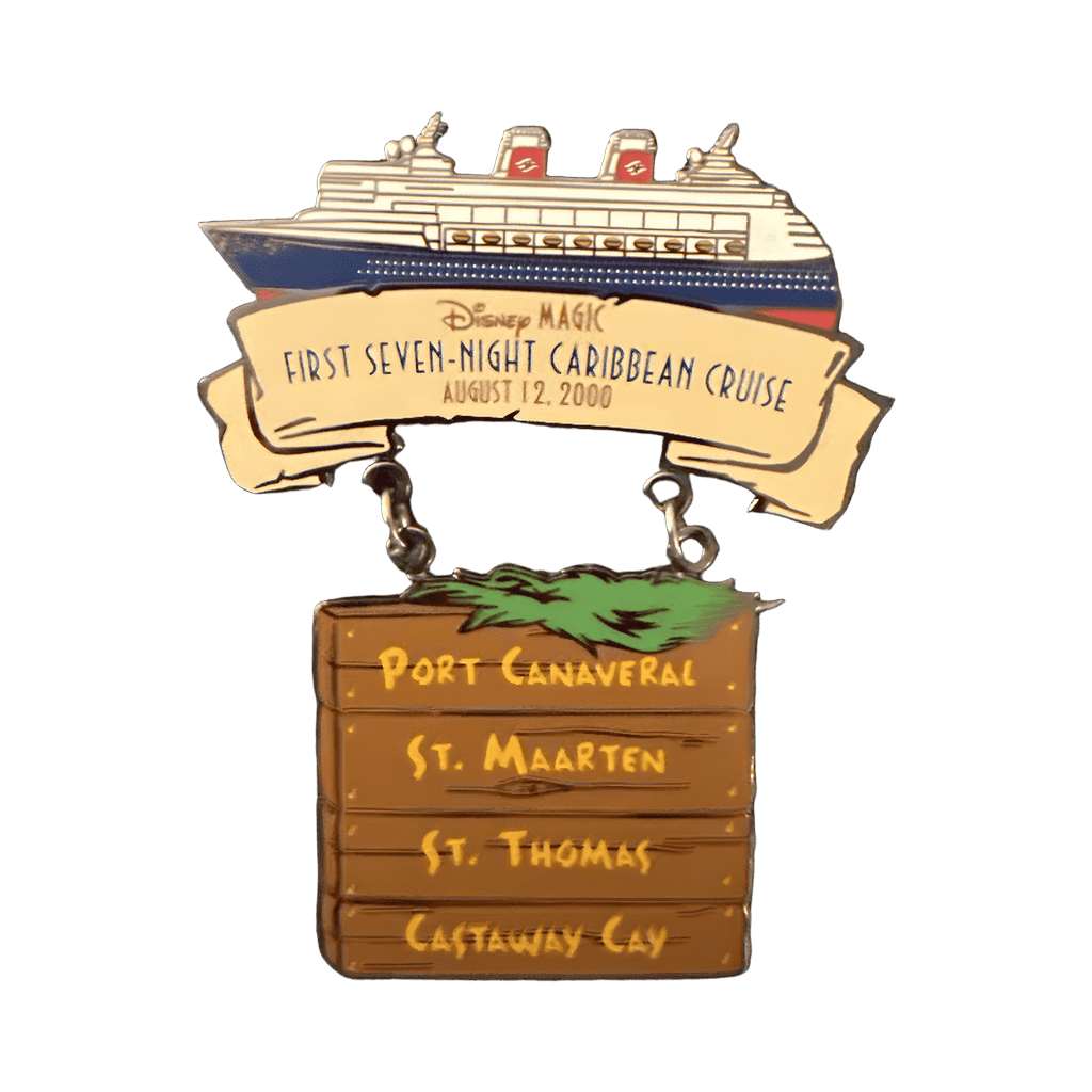 Disney Magic First 7 Night Sailing Disney pin