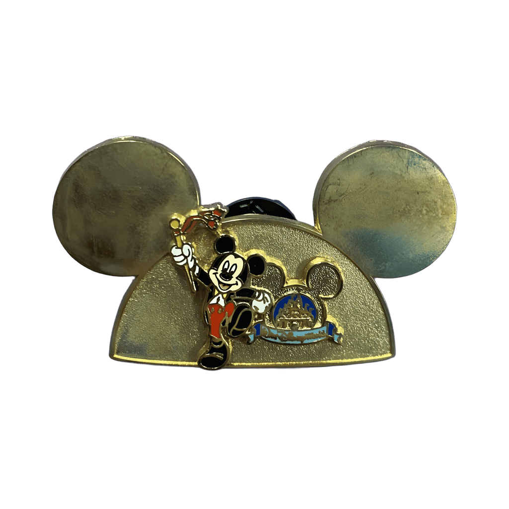 Golden Mickey Ear Hat Disney pin