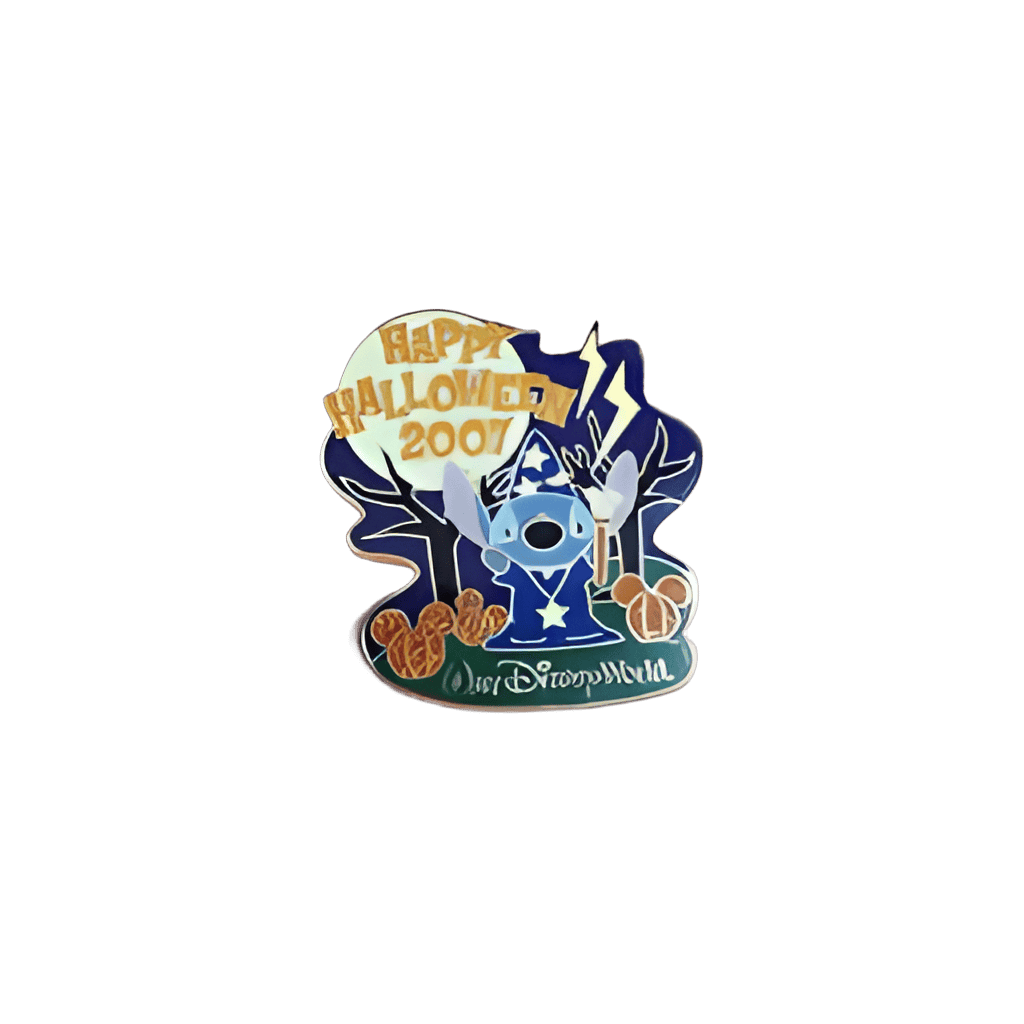 Stitch as a wizard Disney pin
