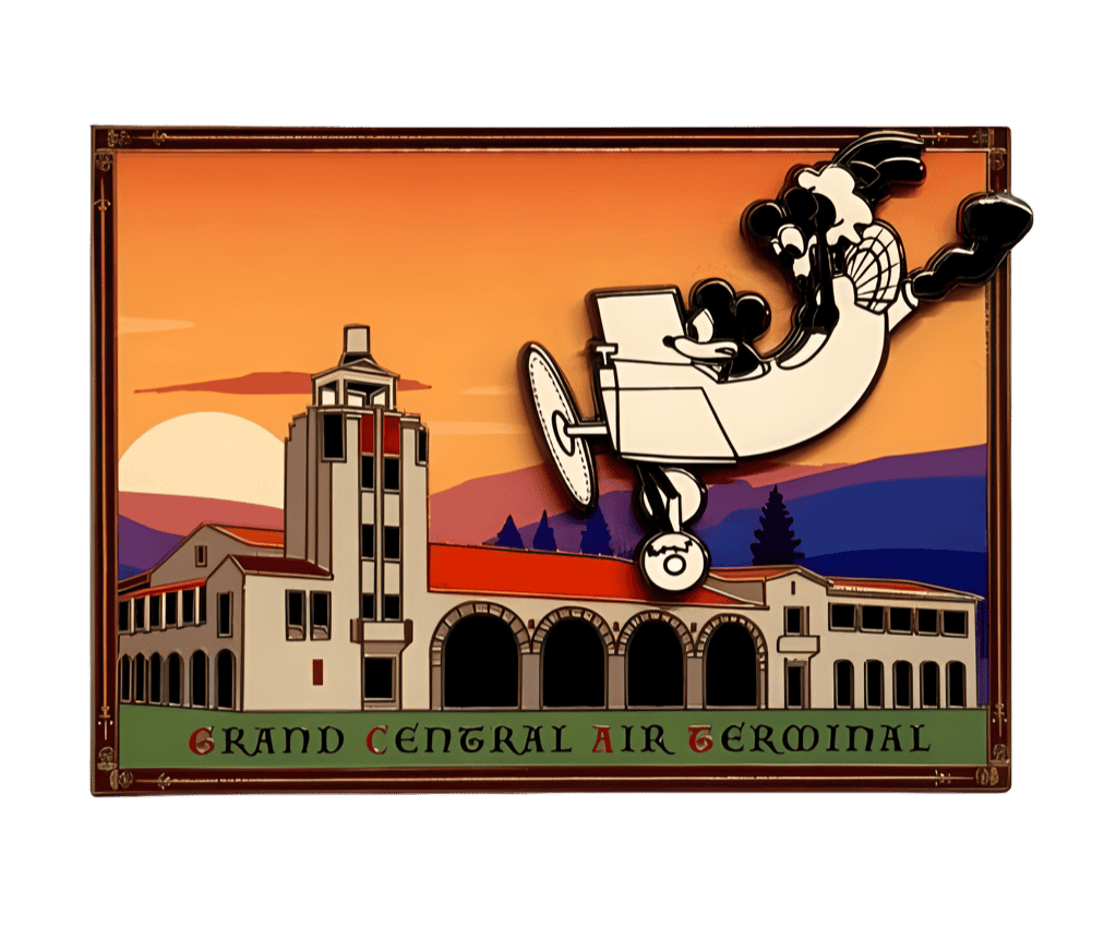 Plane Crazy Disney pin