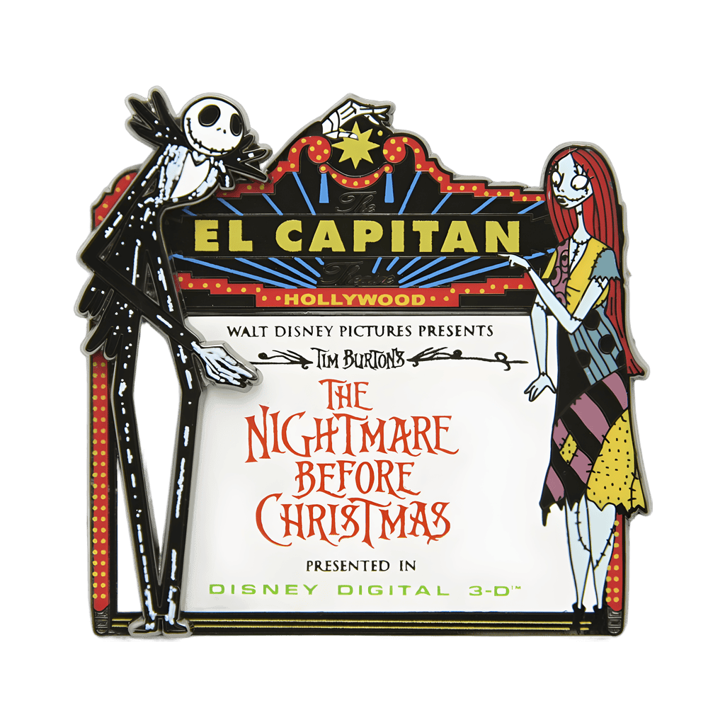 The Nightmare Before Christmas #3 Jack and Sally Disney pin