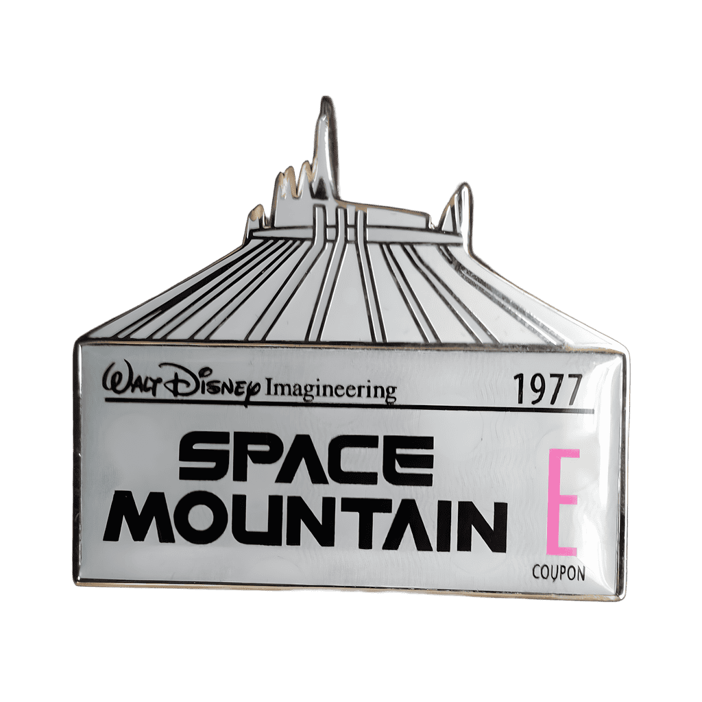 Space Mountain Disney pin