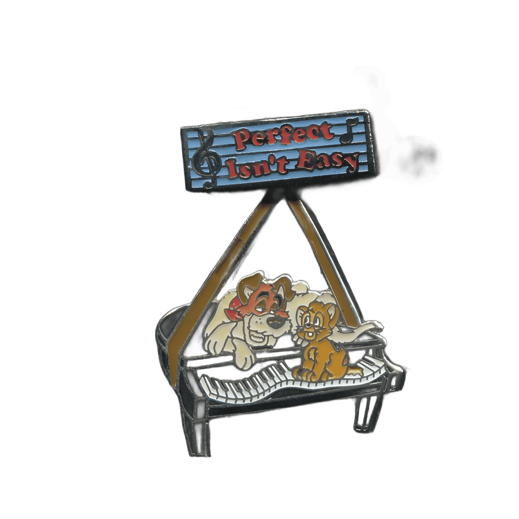 Perfect Isn't Easy Disney pin