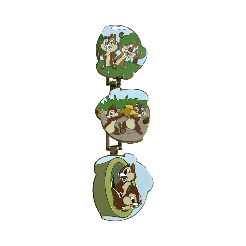 Chip & Dale Acorn Disney pin