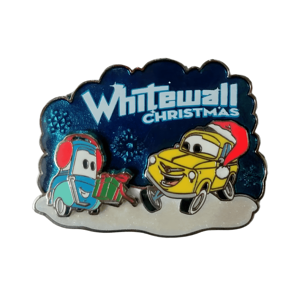 Guido and Luigi - Whitewall Christmas Disney pin