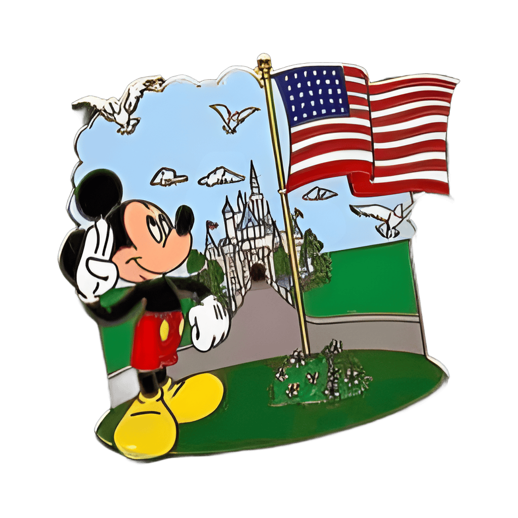 Mickey Mouse at Town Square Disney pin