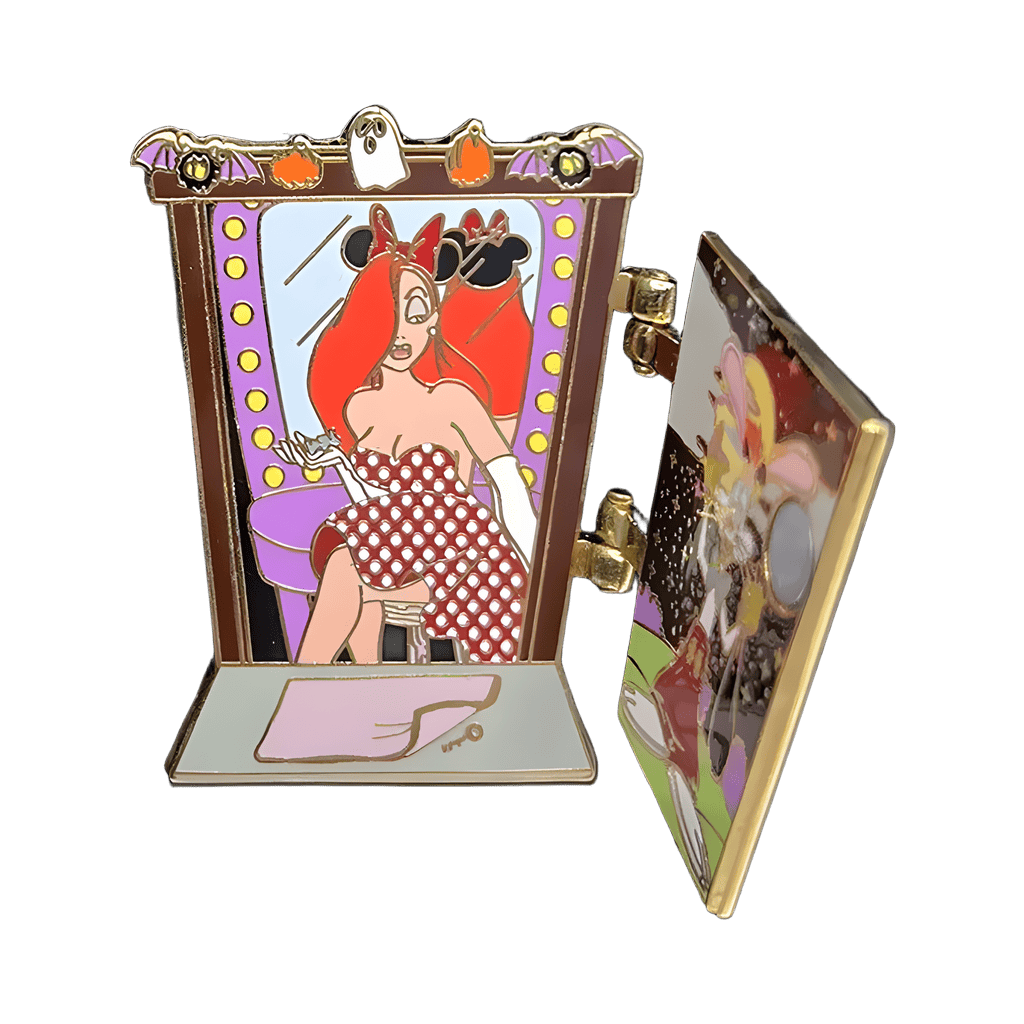 Roger (Mickey) and Jessica Rabbit (Minnie Mouse) Disney pin