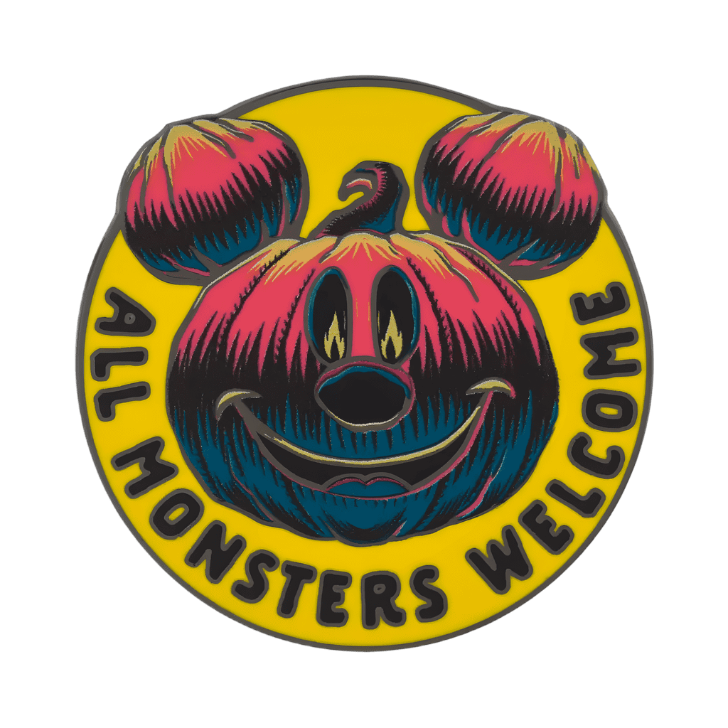 Let the Ghoul Times Roll Happy Halloween Booster Set - All Monsters Welcome Disney pin