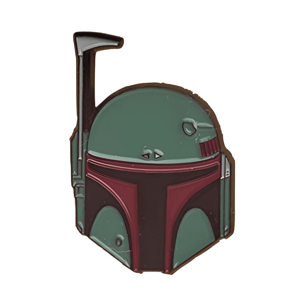 Boba Fett Helmet Disney pin