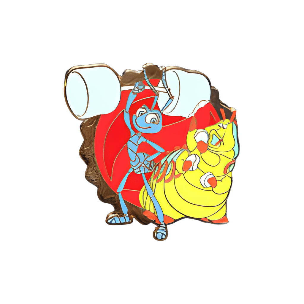 Strongman Flik and Heimlich Disney pin