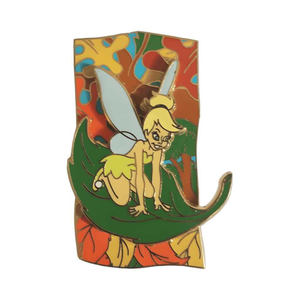 Tinker Bell Riding a Leaf Disney pin
