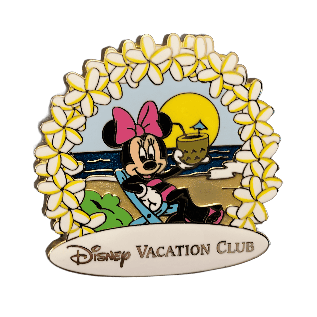 Minnie on the Beach Disney pin