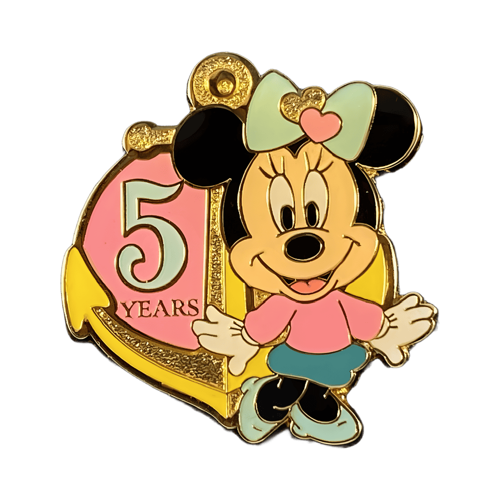 5th Anniversary - Anchor - Minnie Disney pin