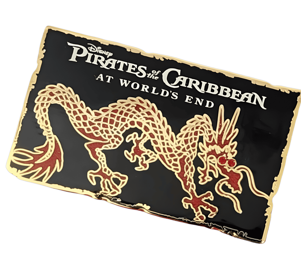 Jeweled Dragon Disney pin