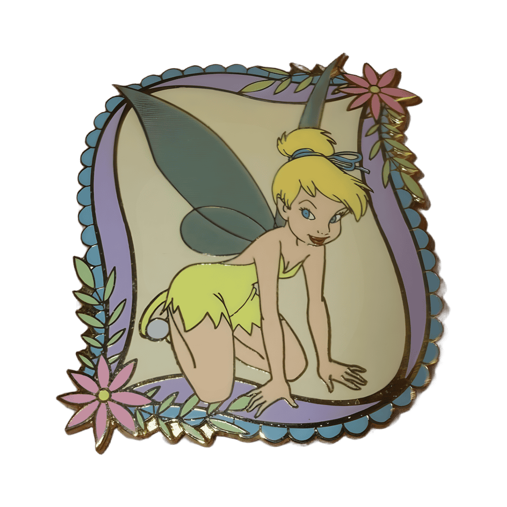 Tinker Bell Kneeling Disney pin