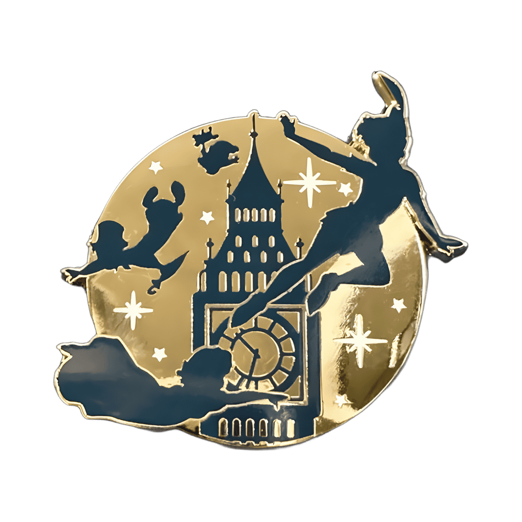 Peter Pan and the Darling kids Disney pin