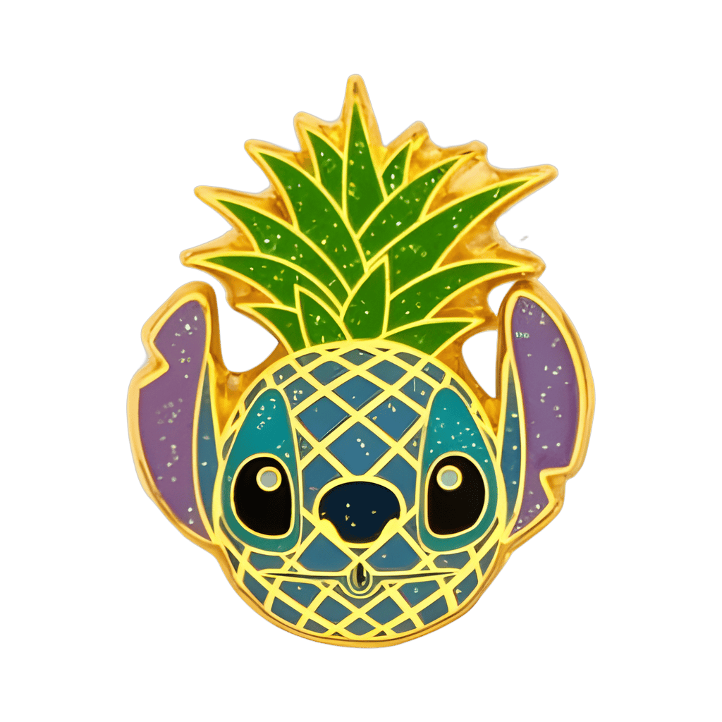 Stitch Gltter Chaser Disney pin