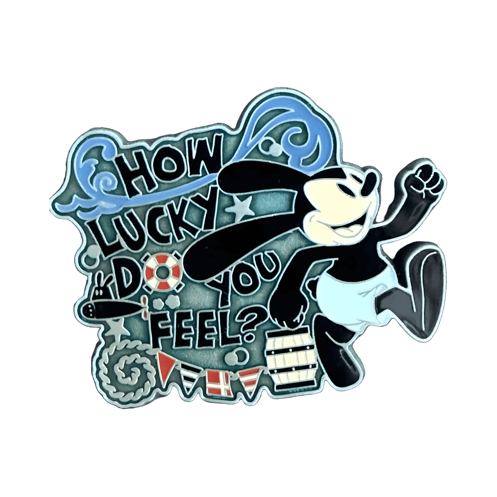 How Lucky Do You Feel? Disney pin
