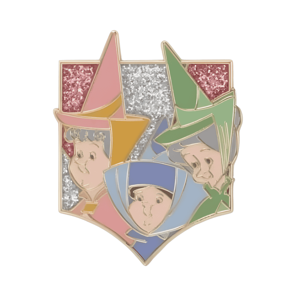 Three Good Fairies Disney pin