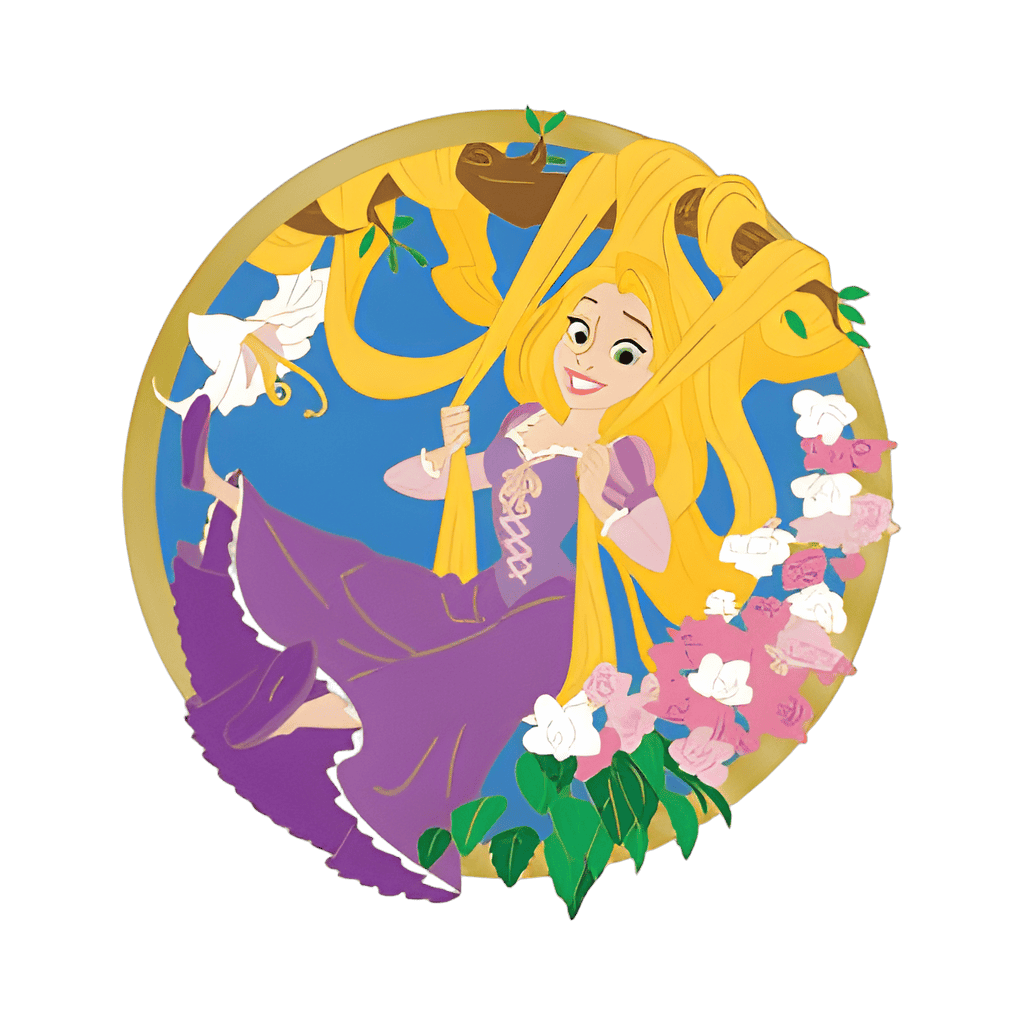 Rapunzel Disney pin