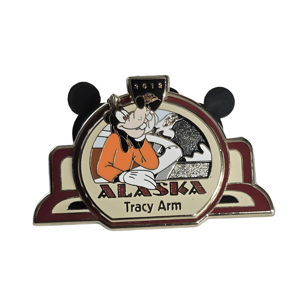 Alaska Summer 2012 Cruise: Goofy at Tracy Arm Disney pin