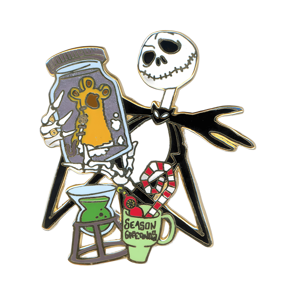 Jack Skellington Testing Christmas Items Disney pin