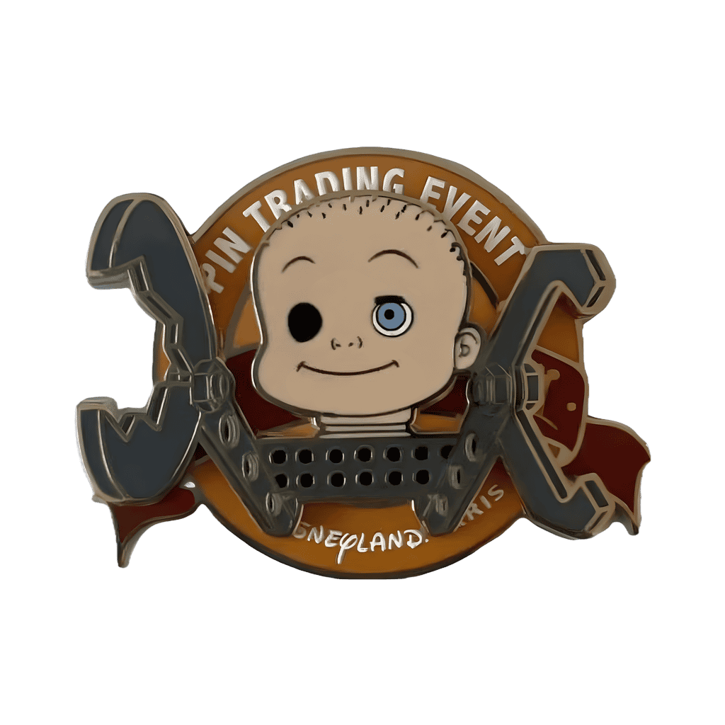 BB face Disney pin