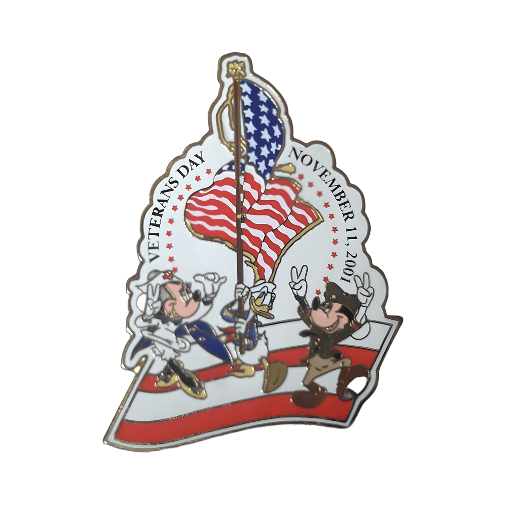 Mickey, Minnie, and Donald Disney pin